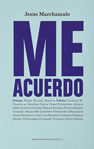 Portada de Me acuerdo