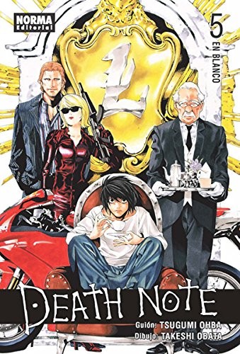 Portada de Death Note 5