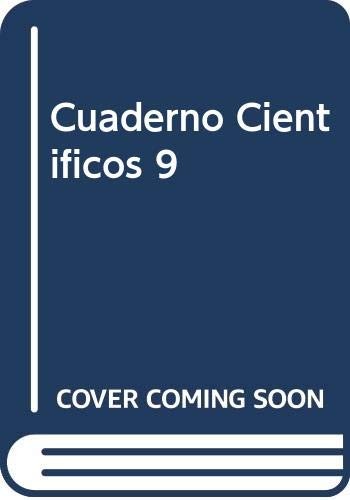 Portada de Cuaderno Cientificos 9