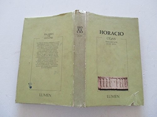 Portada de Odas
