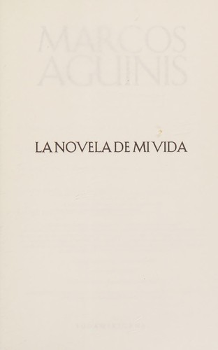 Portada de La novela de mi vida