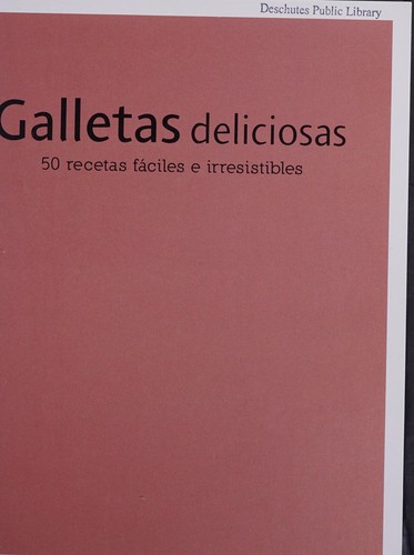 Portada de Galletas Deliciosas