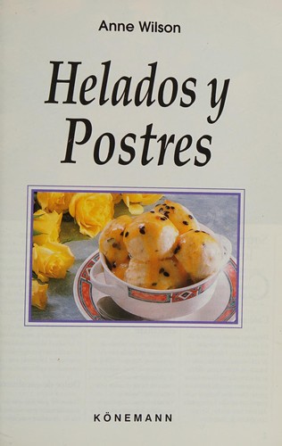 Portada de Helados y Postres