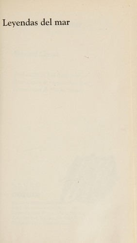 Portada de Leyendas del mar