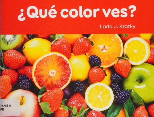Portada de ¿Qué color ves?