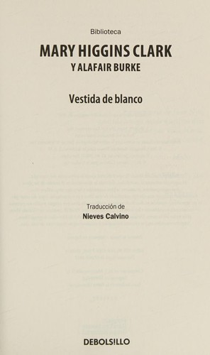 Portada de Vestida de blanco