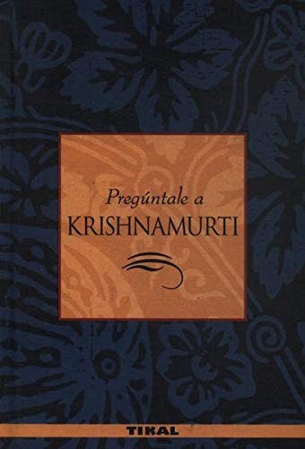 Portada de Preguntale a Krishnamurti