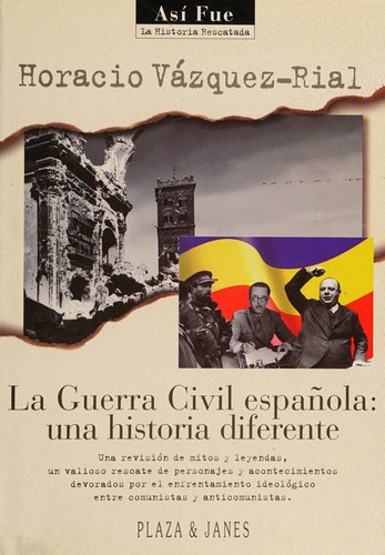 Portada de La guerra civil española: una historia diferente