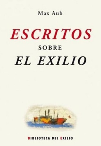 Portada de Escritos sobre el exilio