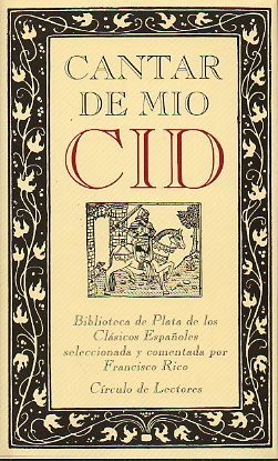 Portada de Cantar Del Mío Cid