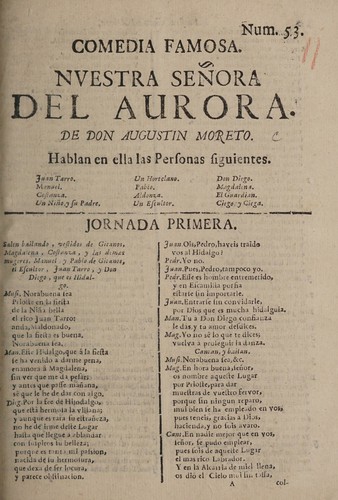 Portada de Comedia famosa
