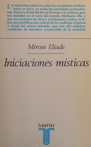 Portada de Iniciaciones misticas