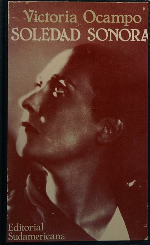 Portada de Soledad sonora
