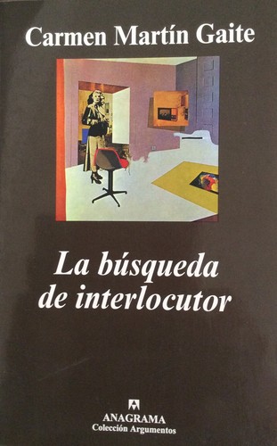 Portada de La búsqueda de interlocutor
