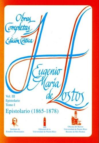 Portada de Epistolario