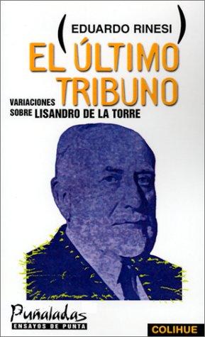 Portada de El último tribuno