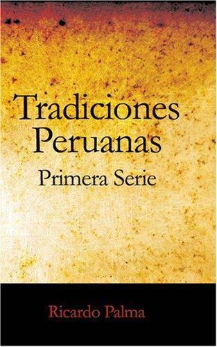 Portada de Tradiciones Peruanas primera serie