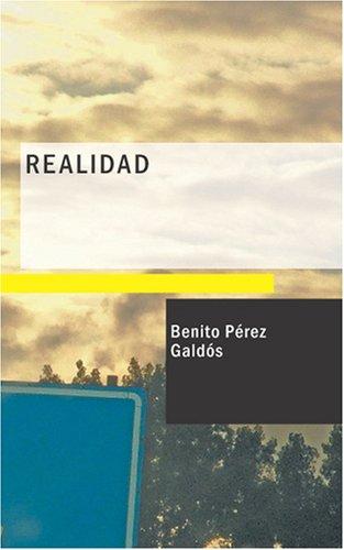 Portada de Realidad