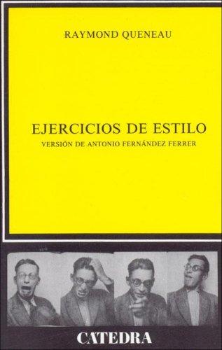 Portada de Ejercicios de estilo