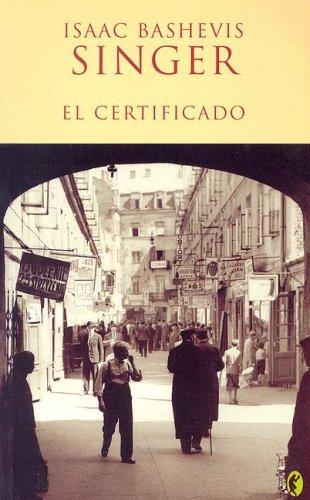 Portada de El Certificado