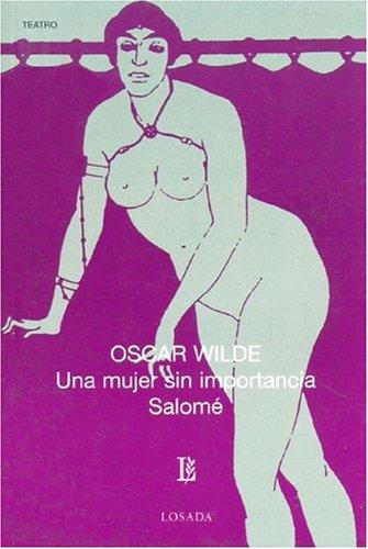 Portada de Una Mujer Sin Importancia, Salome