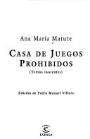 Portada de Casa de juegos prohibidos