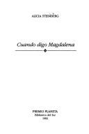 Portada de Cuando digo Magdalena