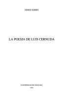 Portada de La poesía de Luis Cernuda