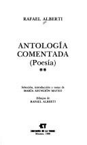 Portada de Antología comentada
