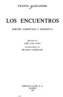 Portada de Los encuentros