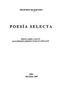 Portada de Poesía selecta