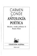 Portada de Antología poética