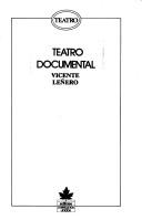 Portada de Teatro documental