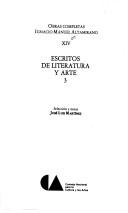 Portada de Obras completas