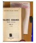 Portada de Valores humanos