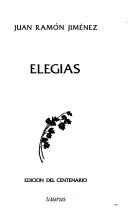 Portada de Elegías