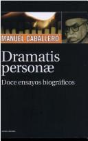Portada de Dramatis personae