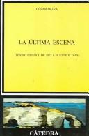 Portada de La última escena