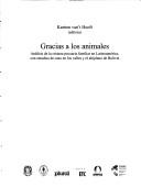 Portada de Gracias a los animales