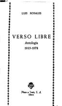 Portada de Verso libre