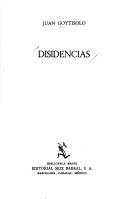 Portada de Disidencias