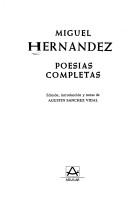Portada de Poesías Completas