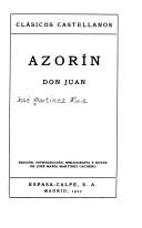 Portada de Don Juan