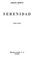 Portada de Serenidad