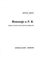 Portada de Homenaje a F.K