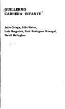 Portada de Guillermo Cabrera Infante