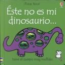 Portada de Este No Es Mi Dinosaurio