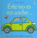 Portada de Este No Es Mi Coche