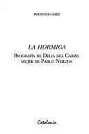 Portada de La hormiga