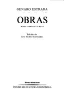 Portada de Obras